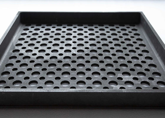 Boîte de bateaux de graphite pour la métallurgie des poudres et l'industrie d'agglomération