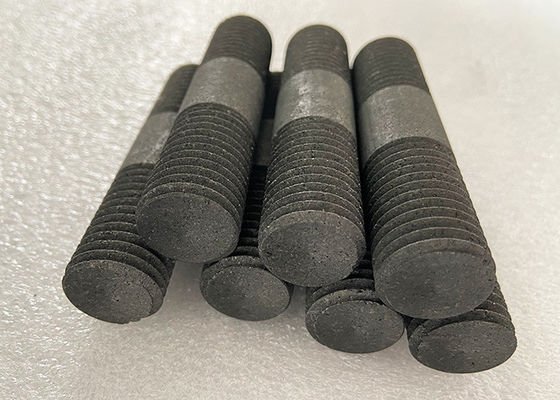Boulons de graphite pour les composants de graphite adaptés aux besoins du client par traitement thermique